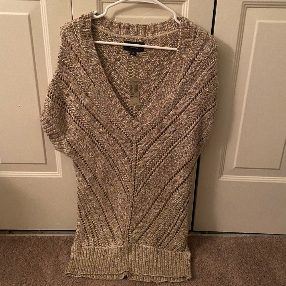 Small American Eagle see through sweater dress